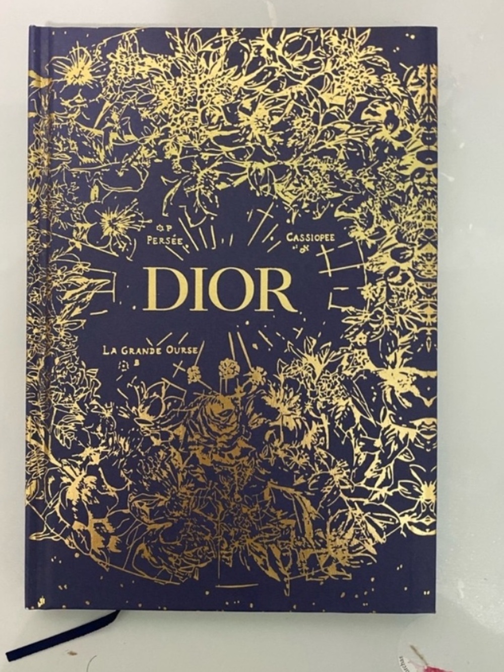 Dior beauty notebook